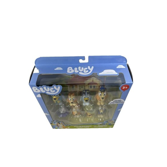 Bluey Gotta Be Done Work Pack 2.5-3 inch Action Figures 8 Pieces - Picture 7 of 9
